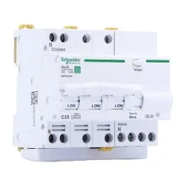 SCHNEIDER Resi9 Disjoncteur différentiel tétrapolaire 25A 30mA type ASI 230V - R9PDCS25
