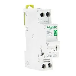 SCHNEIDER Resi9 XP Disjoncteur 16A Ph+N courbe C 3kA 230V - R9PFC616