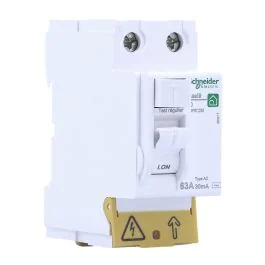 SCHNEIDER Resi9 XP Interrupteur différentiel 63A 30mA type AC 230V - R9PRC263