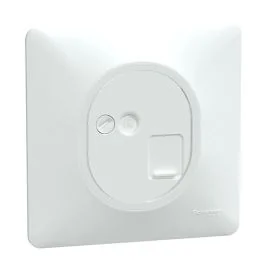 SCHNEIDER Ovalis Prise RJ45 grade 3 catégorie 6 STP blanc complet