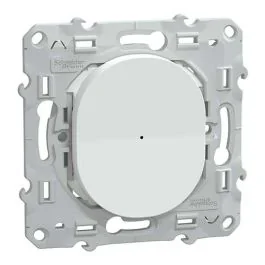 SCHNEIDER Wiser Ovalis bouton poussoir 10A Zigbee blanc - S320530W