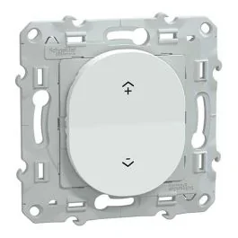SCHNEIDER Wiser Ovalis interrupteur centralisé sans fil 2 ou 4 boutons poussoirs blanc - S320531