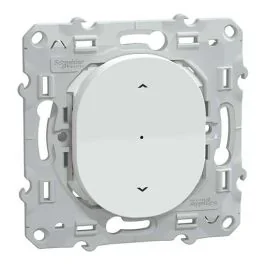 SCHNEIDER Wiser Ovalis interrupteur volet roulant 4A Zigbee blanc - S320567W