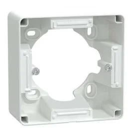 SCHNEIDER Ovalis Boîte simple pour montage en saillie blanc - S320762