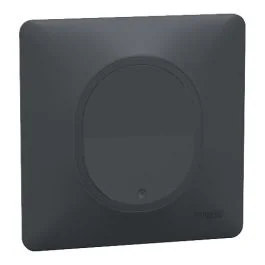 SCHNEIDER Ovalis Interrupteur va et vient lumineux anthracite complet