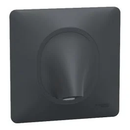 SCHNEIDER Ovalis Sortie de câble anthracite complet