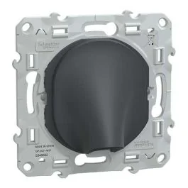 SCHNEIDER Ovalis Sortie de cable anthracite - S340662