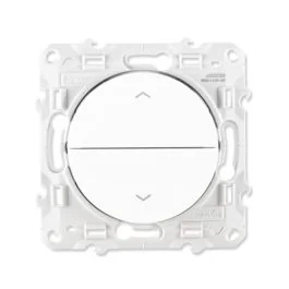 SCHNEIDER Odace Bouton poussoir volets roulants blanc - S520207
