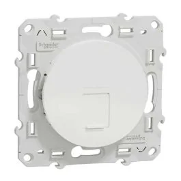 SCHNEIDER Odace Prise RJ45 catégorie 6a STP blanc - S520477
