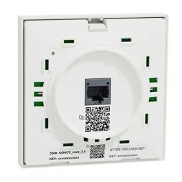 SCHNEIDER Odace Point accès WIFI POE bibande - WIFI 4&5 AC2 1Gb RJ45 blanc - S520491