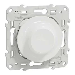 SCHNEIDER Wiser Odace variateur rotatif led 2 fils Zigbee blanc  - S520513W