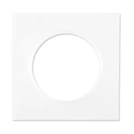 SCHNEIDER Odace Styl Plaque simple blanc - S520702