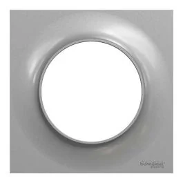 SCHNEIDER Odace Styl Plaque simple aluminium - S520702E