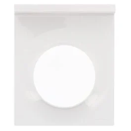 SCHNEIDER Odace Styl Plaque simple support téléphone mobile blanc - S520712
