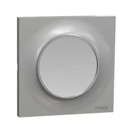 SCHNEIDER Odace Interrupteur va et vient aluminium complet