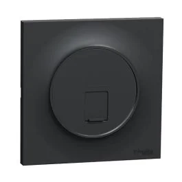 SCHNEIDER Odace Prise RJ45 grade 1 catégorie 6 complète anthracite