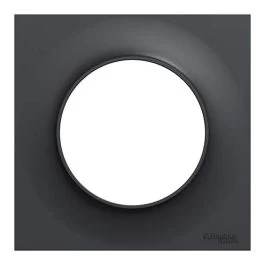 SCHNEIDER Odace Styl Plaque simple anthracite - S540702