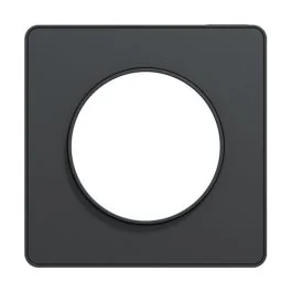 SCHNEIDER Odace Touch Plaque simple anthracite - S540802