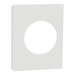 SCHNEIDER Odace Architecte Plaque simple latérale blanc craie - S920800