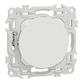 SCHNEIDER Odace Obturateur avec griffes blanc craie - S925666