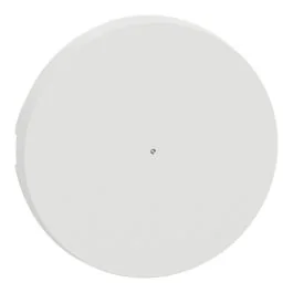 SCHNEIDER Odace Enjoliveur interrupteur va et vient/poussoir à voyant lumineux blanc craie - S929260