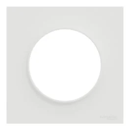 SCHNEIDER Odace Origine Lot de 168 Plaques simples blanc - S929702P