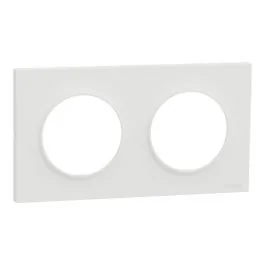 SCHNEIDER Odace Origine Lot de 84 Plaques doubles blanc - S929704P