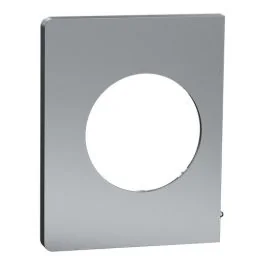 SCHNEIDER Odace Architecte Plaque simple latérale titane - S930800