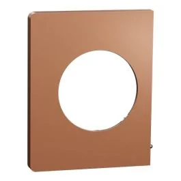 SCHNEIDER Odace Architecte Plaque simple latérale cuivre - S931800