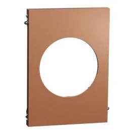 SCHNEIDER Odace Architecte Plaque simple centrale cuivre - S931801