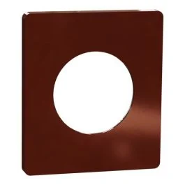 SCHNEIDER Odace Architecte Plaque simple sienne émaillé - S936802