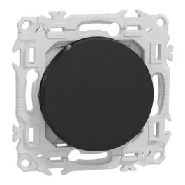 SCHNEIDER Odace Permutateur 10A noir onyx - S940205