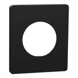SCHNEIDER Odace Architecte Plaque simple noir onyx - S940802