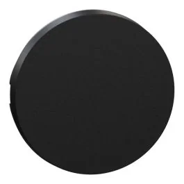 SCHNEIDER Odace Enjoliveur interrupteur va et vient/poussoir noir onyx - S949200