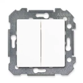 SIEMENS Delta Viva Interrupteur double va et vient blanc