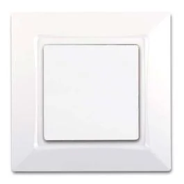 SIEMENS Delta One Interrupteur va et vient à voyant lumineux complet blanc