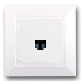 SIEMENS Delta One Prise RJ45 catégorie 6 complet blanc