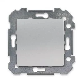 SIEMENS Delta Viva Bouton poussoir silver