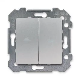 SIEMENS Delta Viva Interrupteur volets roulants silver