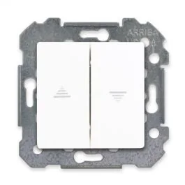 SIEMENS Delta Viva Interrupteur volets roulants blanc