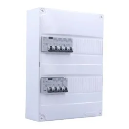SIEMENS Tableau électrique pré-équipé 2 rangées 2ID 40A 7 disjoncteurs