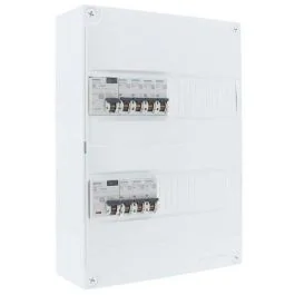 SIEMENS Tableau électrique pré-équipé 2 rangées 2ID 40A 7 disjoncteurs