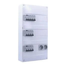 SIEMENS Tableau électrique pré-équipé 3 rangées 3ID 40A 10 disjoncteurs
