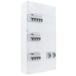 SIEMENS Tableau électrique pré-équipé 3 rangées 3ID 40A 10 disjoncteurs
