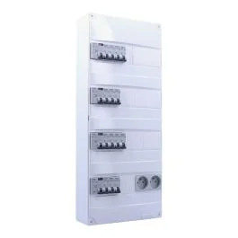 SIEMENS Tableau électrique pré-équipé 4 rangées 2ID 40A 2ID 63A 14 disjoncteurs