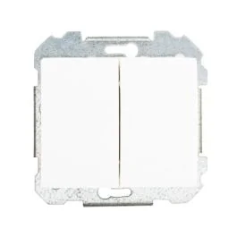 SIEMENS Delta Iris Interrupteur double va et vient blanc