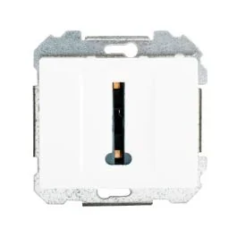SIEMENS Delta Iris Prise téléphone en T blanc