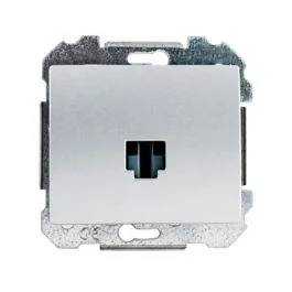 SIEMENS Delta Iris Prise RJ45 catégorie 6 silver