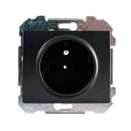 SIEMENS Delta Iris Prise de courant 2P+T anthracite
