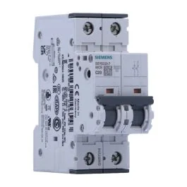 SIEMENS Disjoncteur bipolaire 20A pour parafoudre courbe C 6kA 230V
